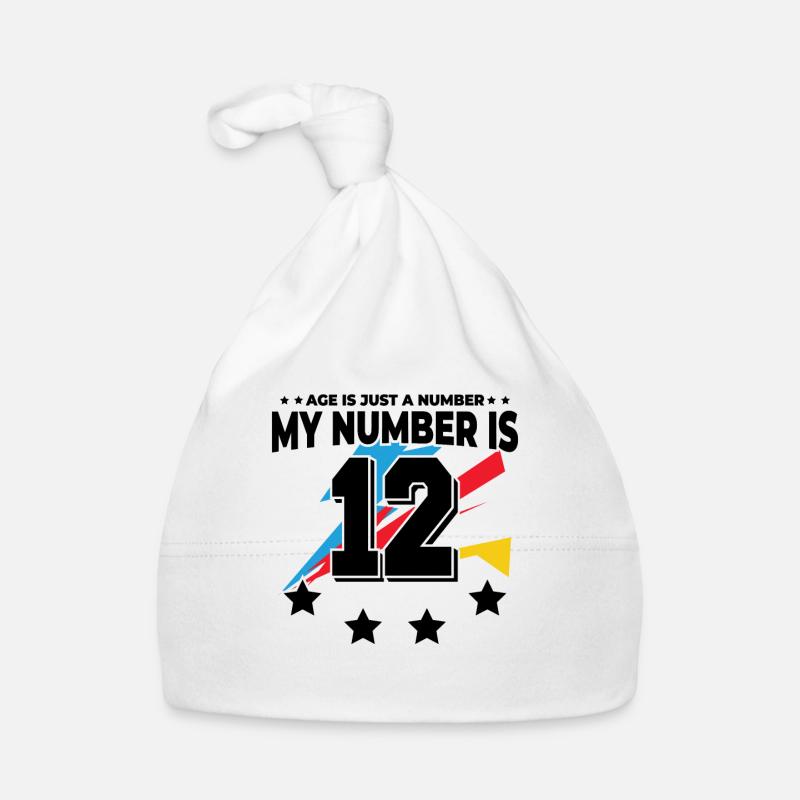 L’âge n’est qu’un chiffre – 12e anniversaire Bonnet bio Bébé