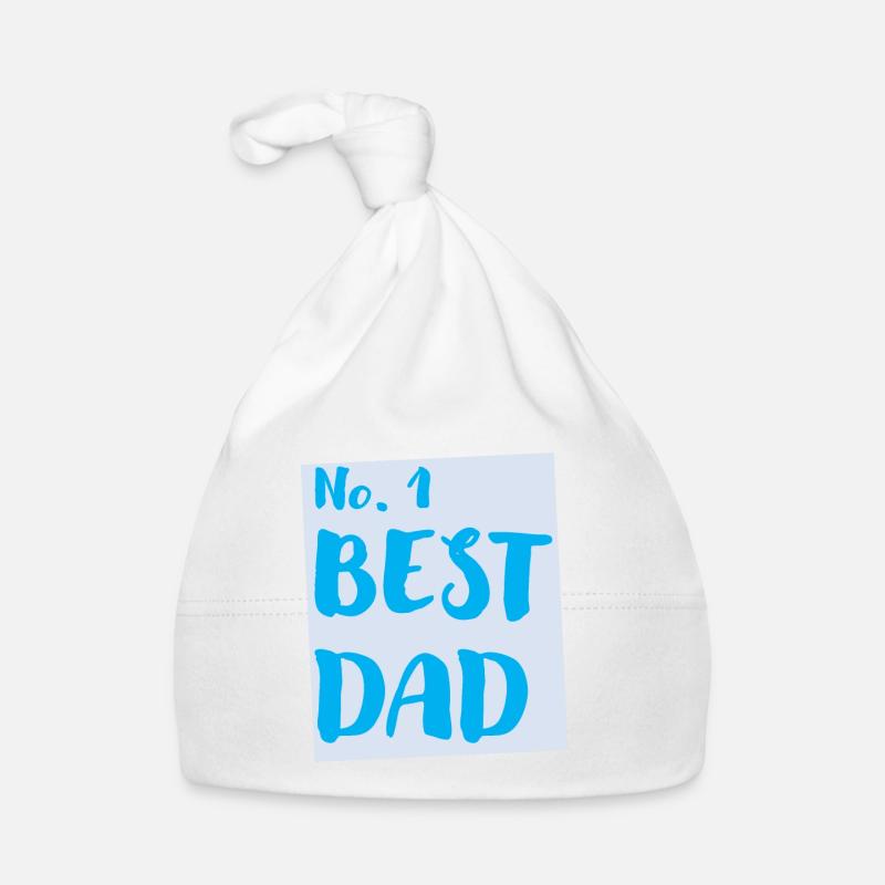 No.1 BEST DAD T-Shirt Organic Baby Cap