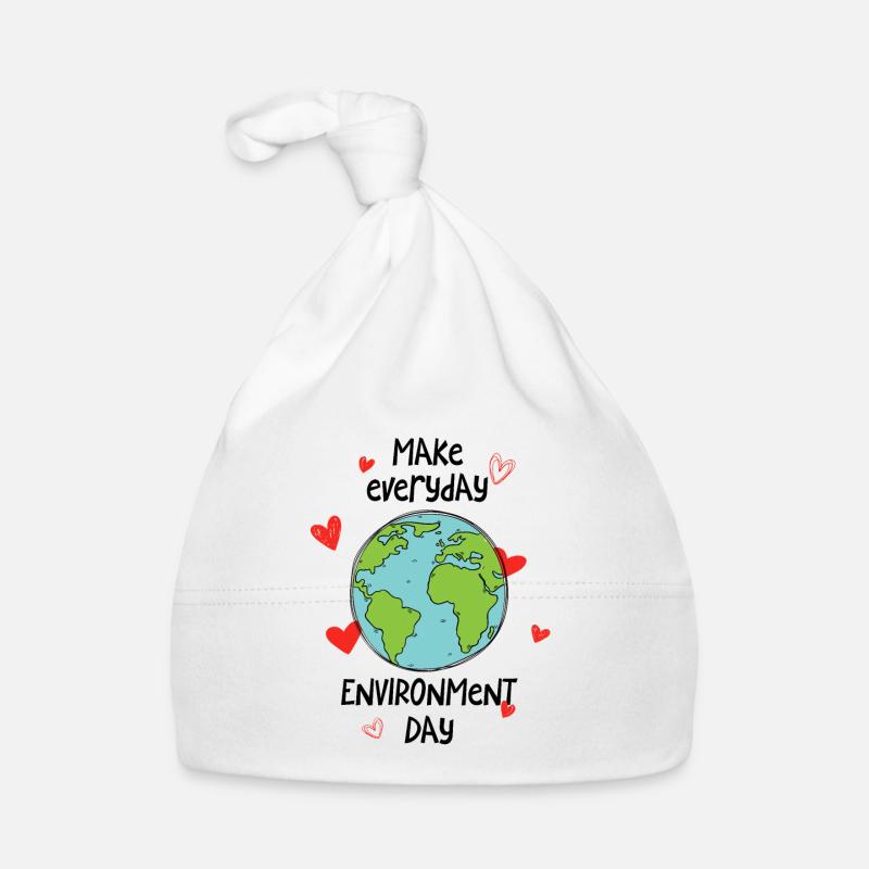 Make everyday environment day Baby Bio-Mütze