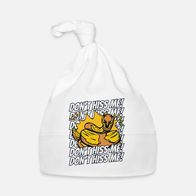 Ne sifflez pas sa banane python schuppenkriechtiere Bonnet bio Bébé