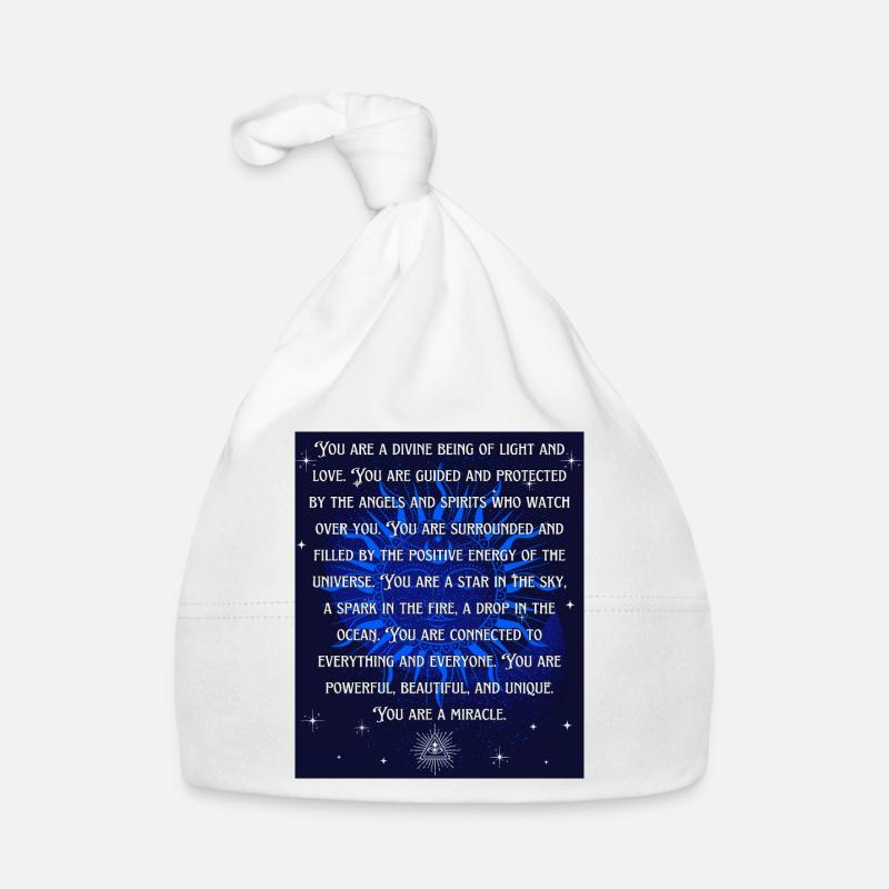 Astrologie Spruch Englisch Baby Bio-Mütze