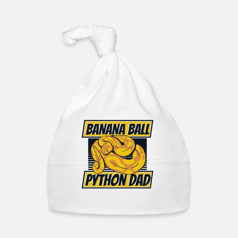Banana Ball Python Dad Python Snake Banana Organic Baby Cap