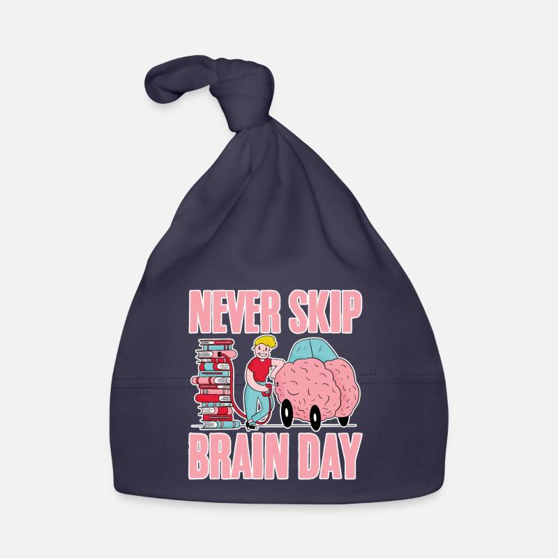 Never Skip Brain Day 4 Baby Bio-Mütze