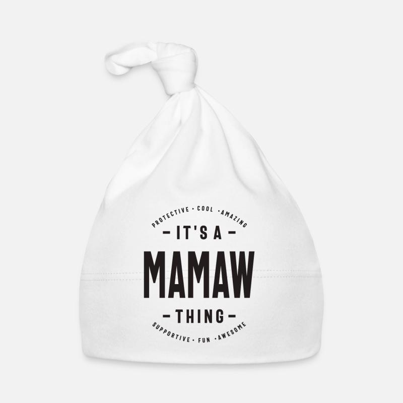 Mamaw’s Got Jokes - pour les mamans et les grands-mères Bonnet bio Bébé