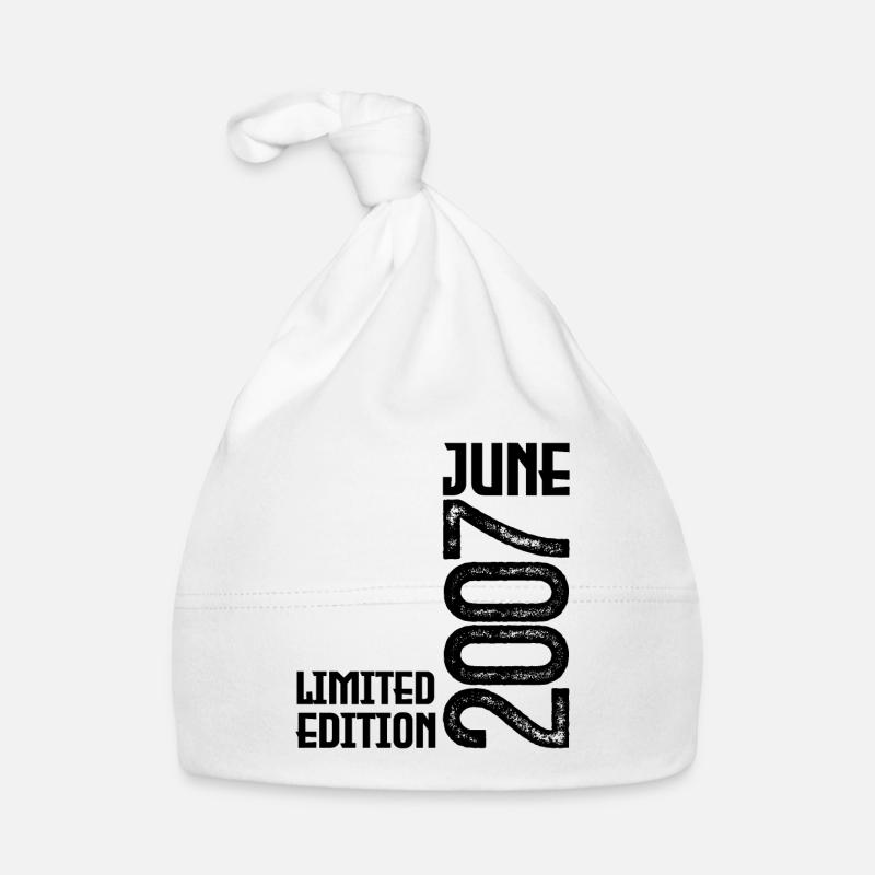Gift June 2007 anniversary June 2007. June 2007 Organic Baby Cap