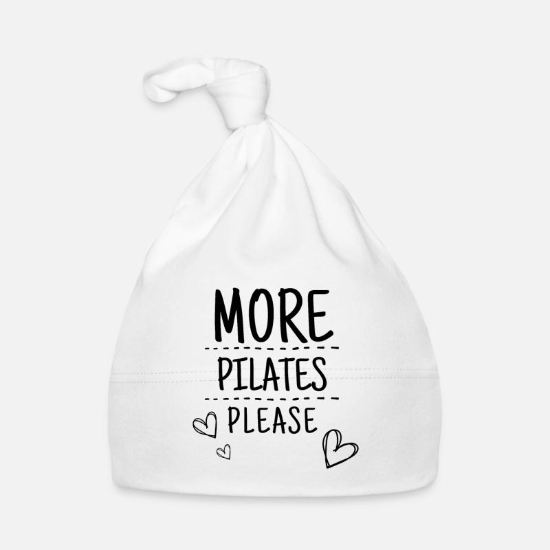 PLUS DE PILATES S’IL VOUS PLAÎT - PLUS DE PILATES S’IL VOUS PLAÎT! Bonnet bio Bébé