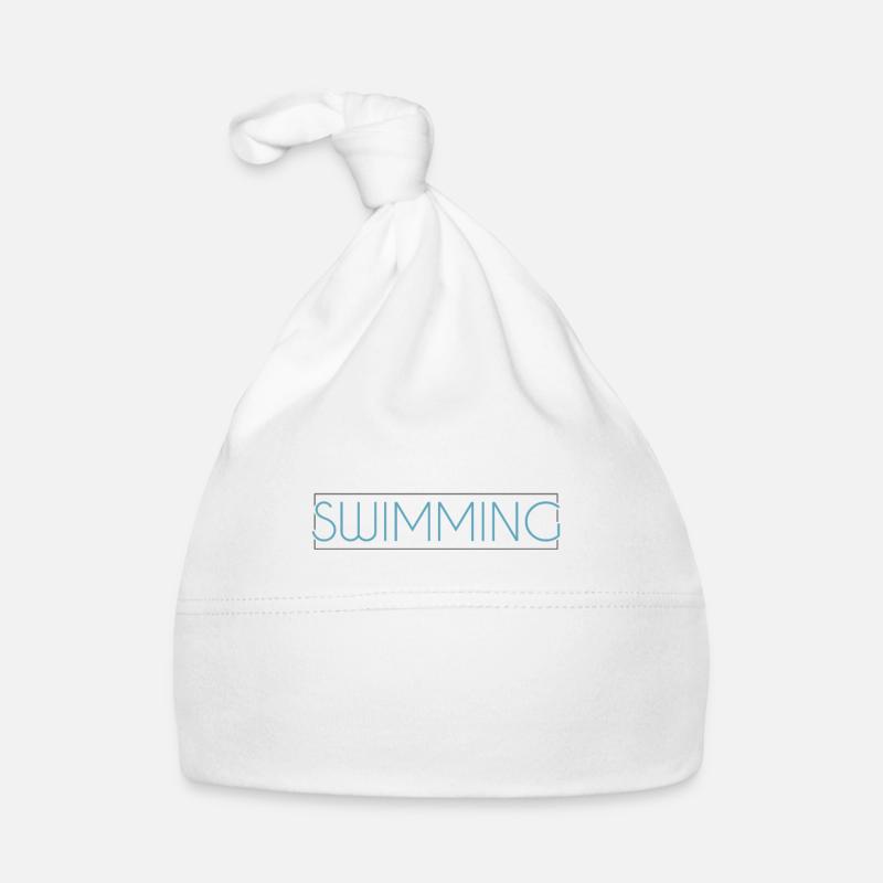 Lettrage de natation Bonnet bio Bébé