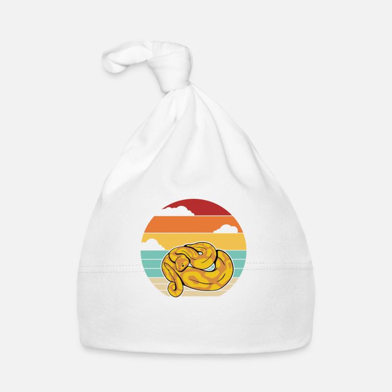 Retro Snake Scale Creepers Python Banana Bonnet bio Bébé