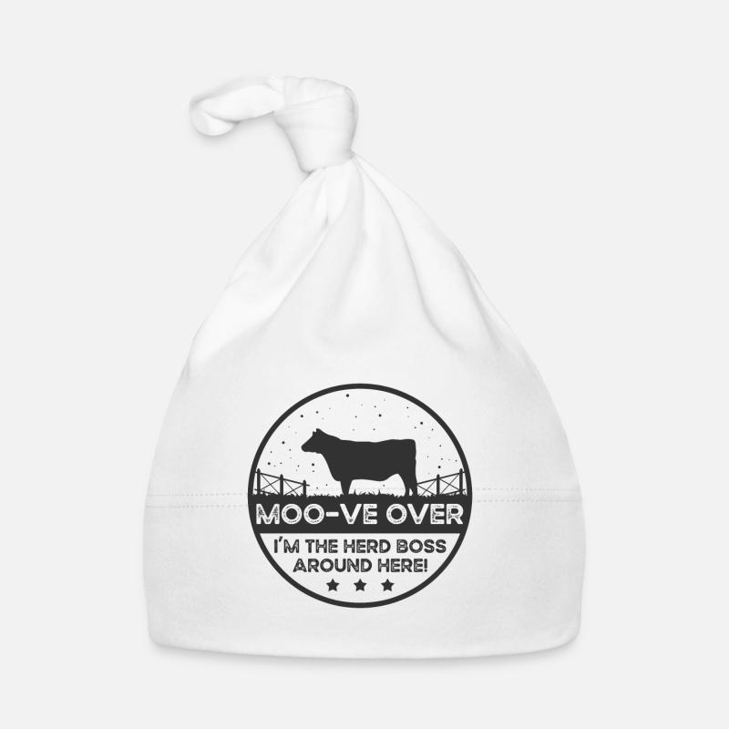 Moo-ve About Cow - Belted Galloway Organic Baby Cap