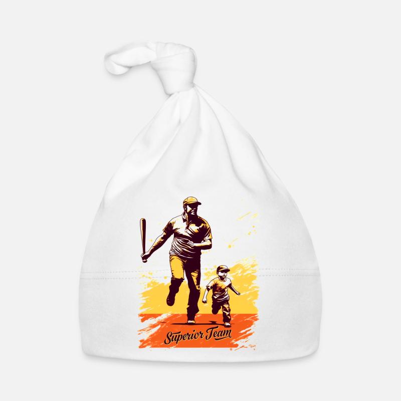 Baseball Vatertag Muttertag Geschenkidee Baby Bio-Mütze