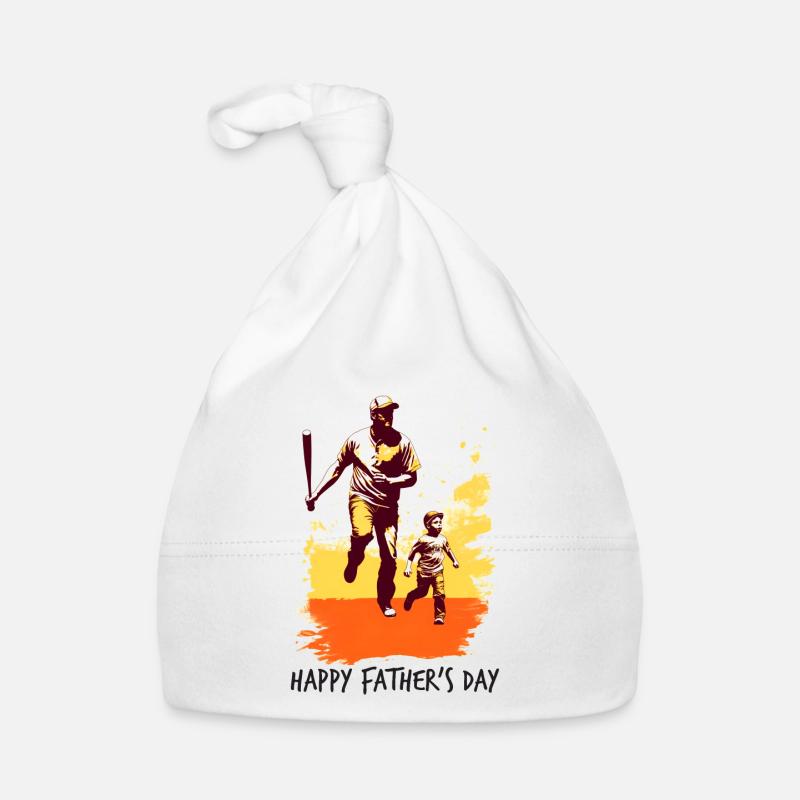 Baseball Vatertag Muttertag Geschenkidee Baby Bio-Mütze
