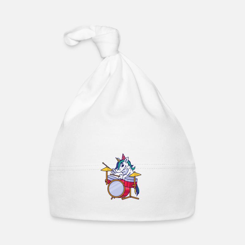 Girls Play Drums, Get Over It 2 Organic Baby Cap