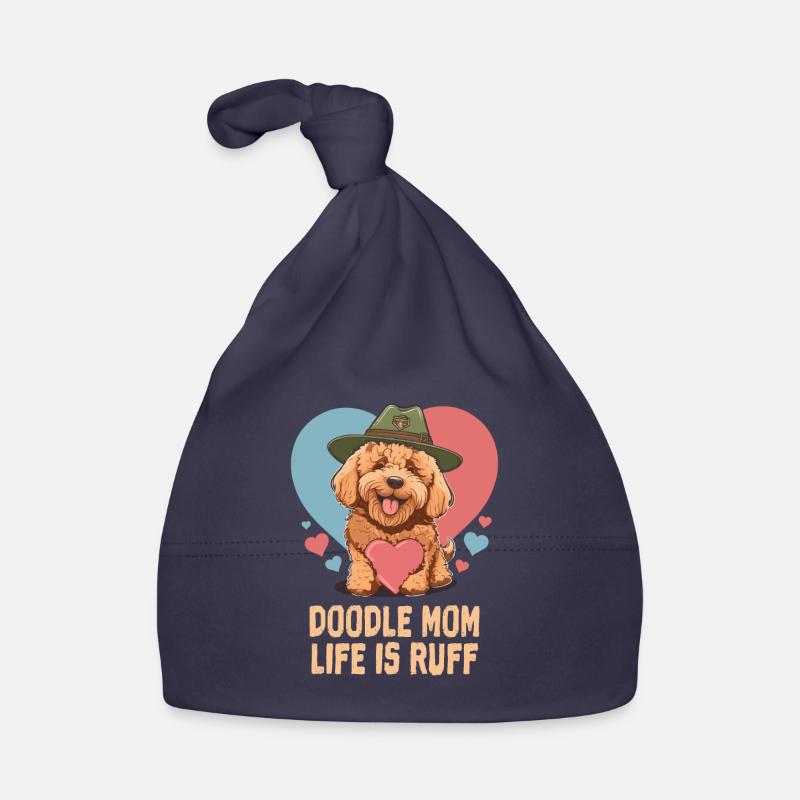 Doodle Maman Goldendoodle Chien Maman Doodle Mama Bonnet bio Bébé