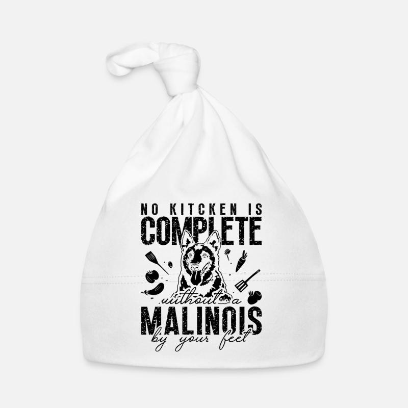 No Kitchen Is Complete Working Dog Malinois Lover Organic Baby Cap
