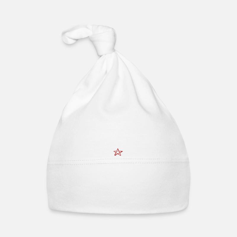Satan Beelzebub Devil Gothic Pentagram Mystical Organic Baby Cap