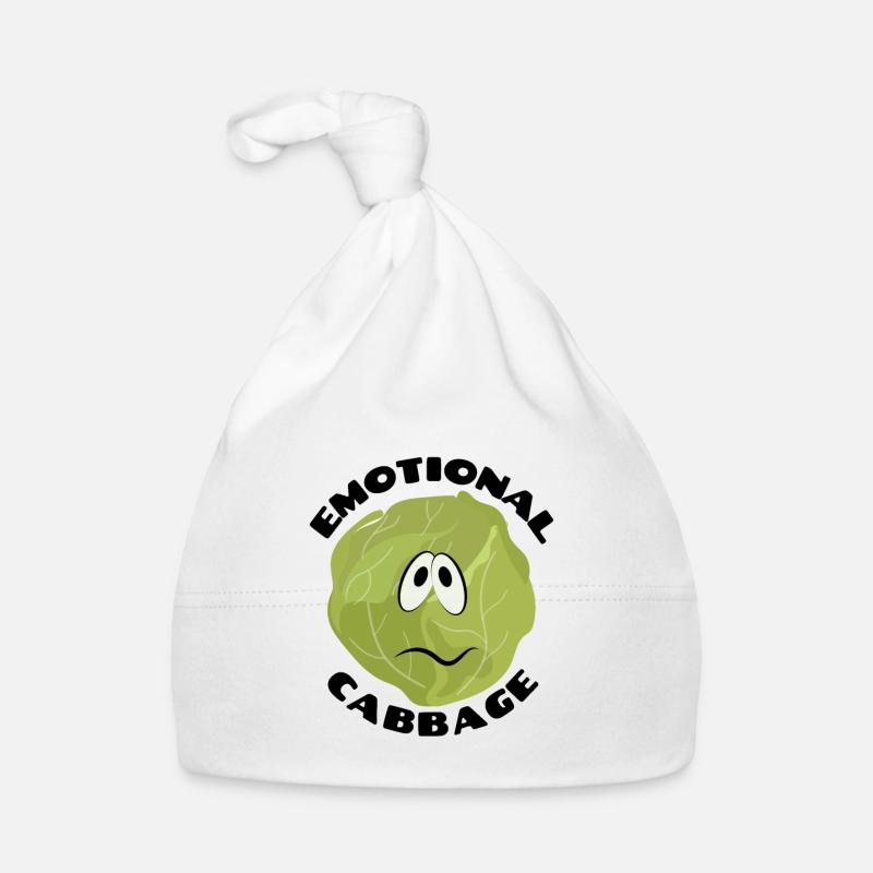 Emotional Baggage | Cabbage Pun Organic Baby Cap