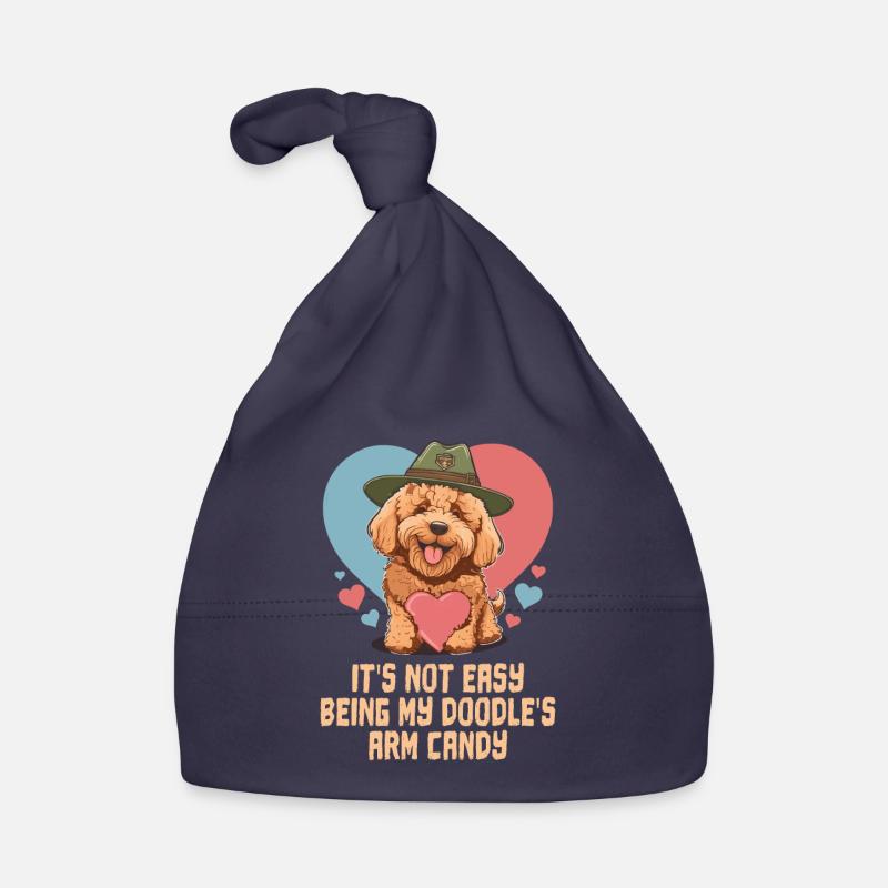 Not Easy Being My Doodle's Arm Candy Goldendoodle Baby Bio-Mütze
