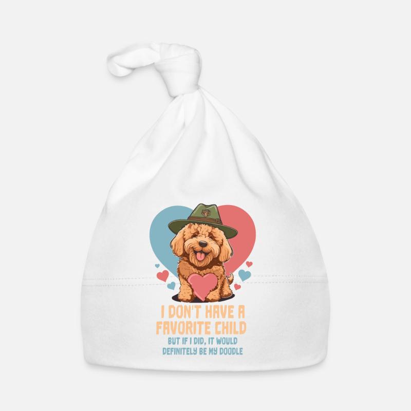 Je n’ai pas d’enfant préféré Goldendoodle Dad Bonnet bio Bébé