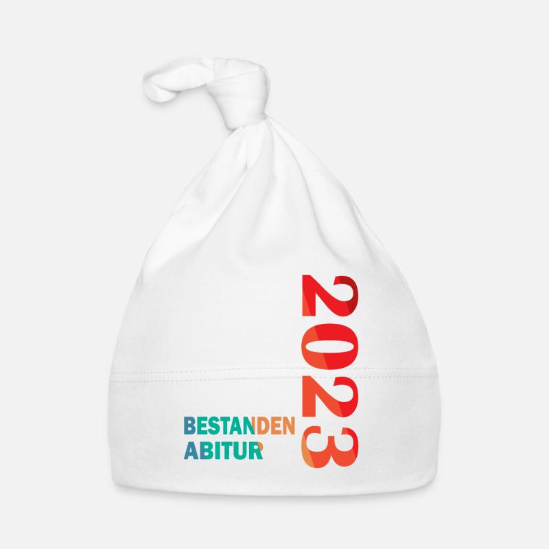 Passed Abitur Abi 2023 exam vintage retro Organic Baby Cap