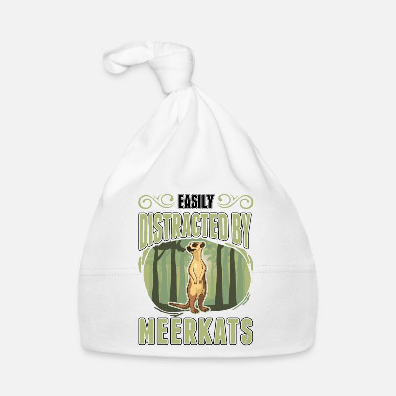 Easily distracted by Meerkat Baby Bio-Mütze