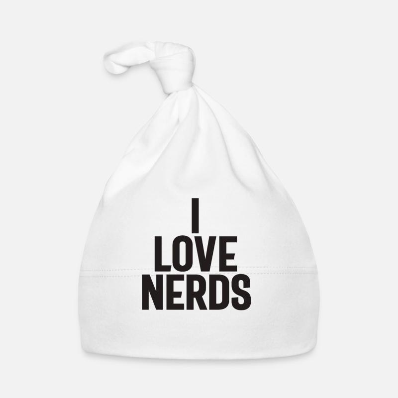 Ich liebe Nerds - Geeky Baby Bio-Mütze