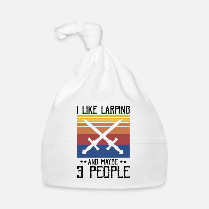 Larping Quote for Roleplaying and Larper Organic Baby Cap