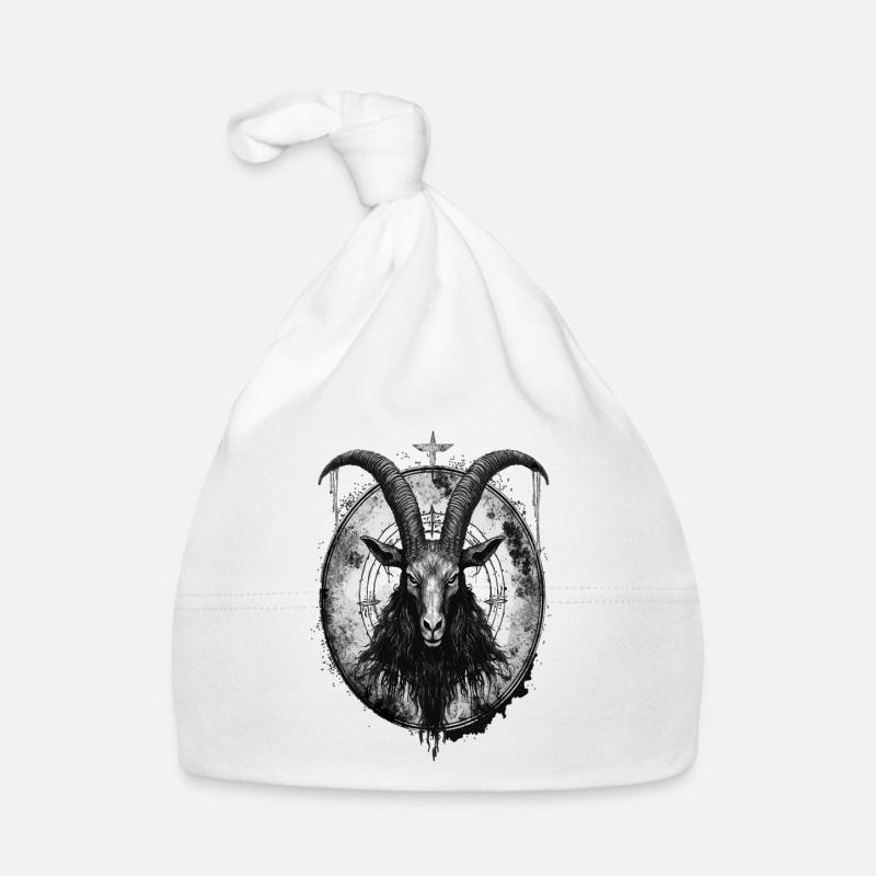 Gothic Baphomet Witches Witchcraft Ritual Dark Baby Bio-Mütze