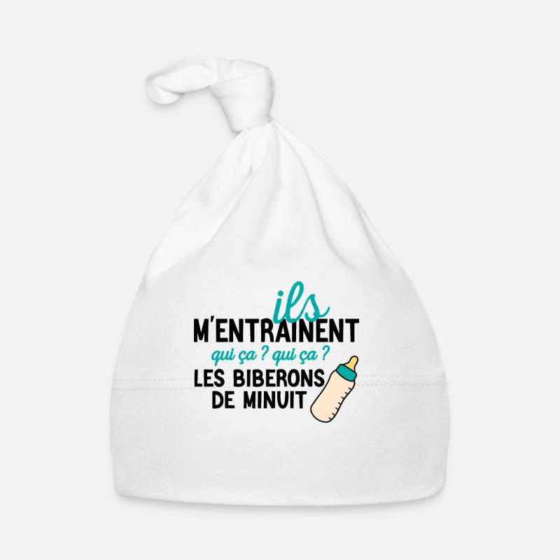 Les Joies du Biberon de Minuit Bonnet bio Bébé