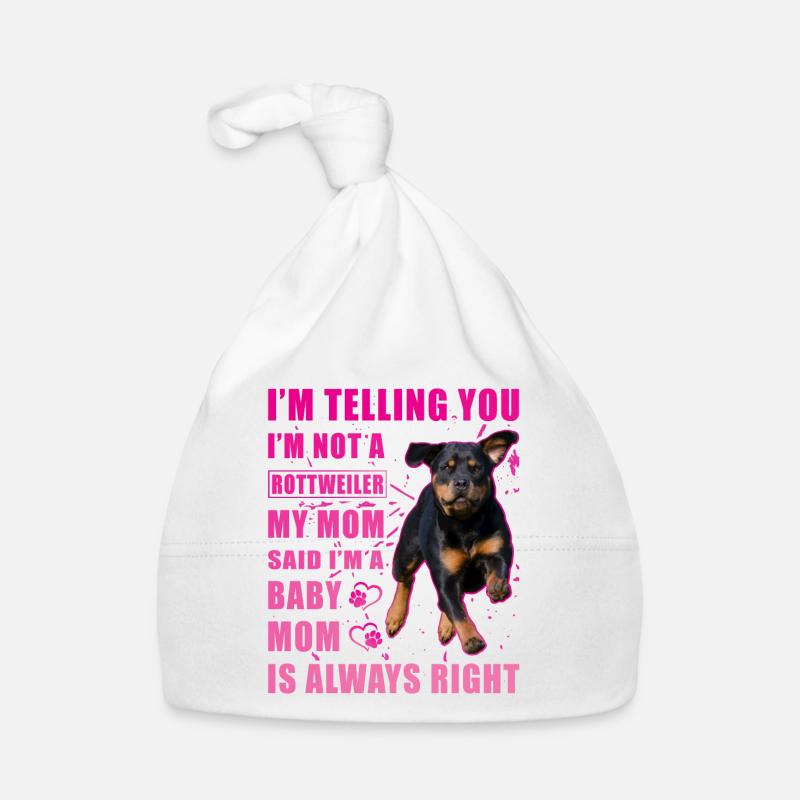 Dicton Rottweiler Bonnet bio Bébé