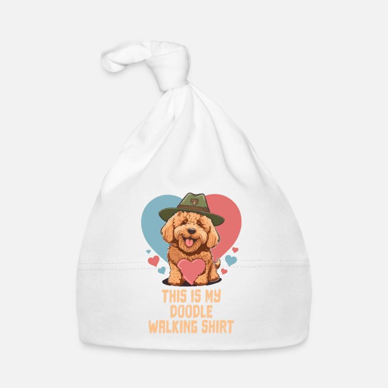 Ceci est mon chien de marche Doodle Walking Shirt Goldendoodle Bonnet bio Bébé