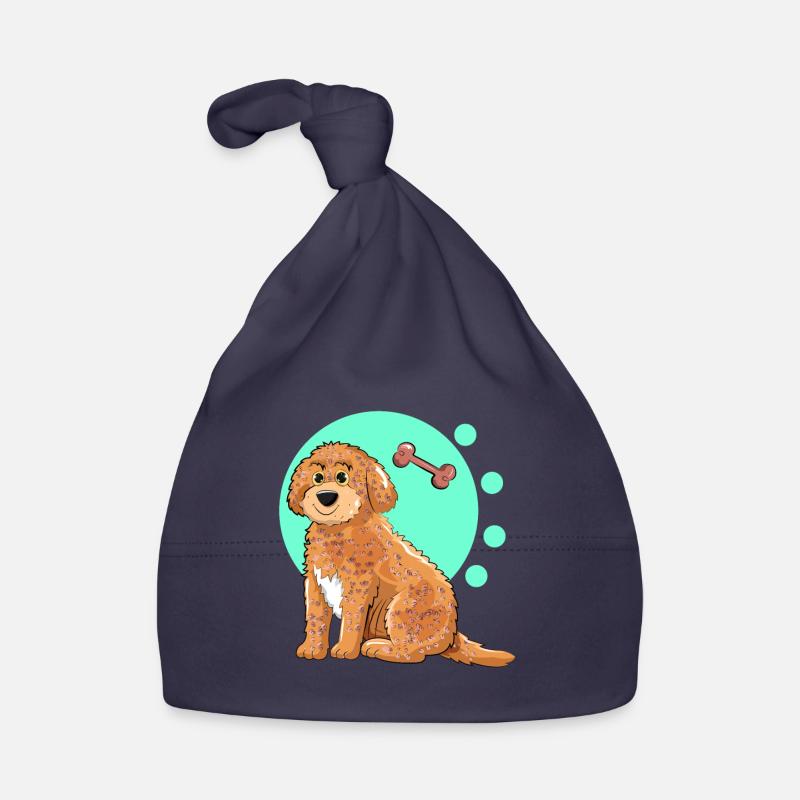 Cockapoo Dog Organic Baby Cap