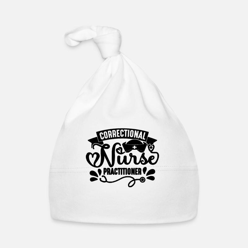 Correctional Nurse Practitioner Prison Nursing Organic Baby Cap