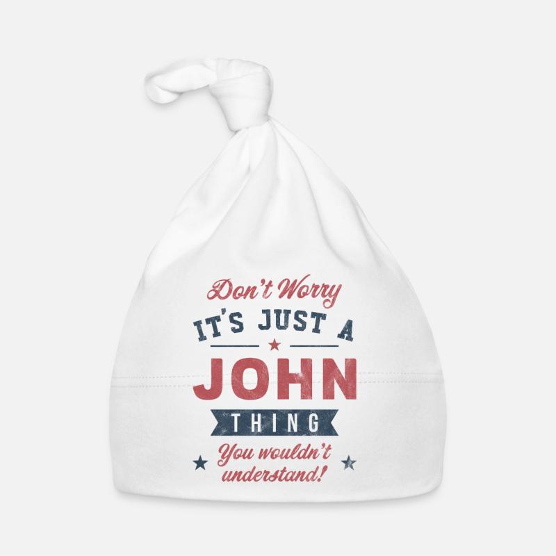 Its a John thing Organic Baby Cap