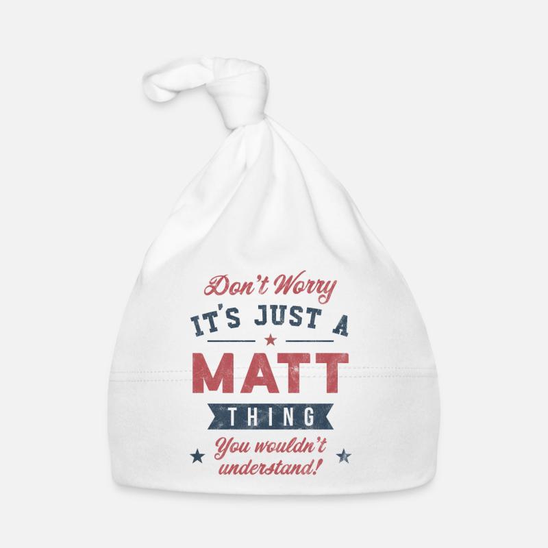 Its a Matt thing Organic Baby Cap