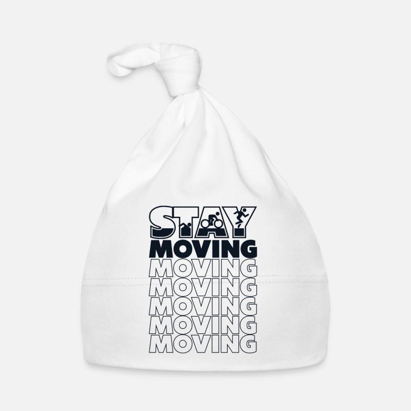 Stay Moving Triathlet Training Triathlonrad Profi Baby Bio-Mütze