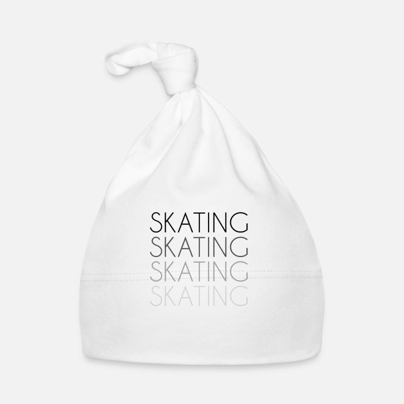 Lettrage de patinage Bonnet bio Bébé