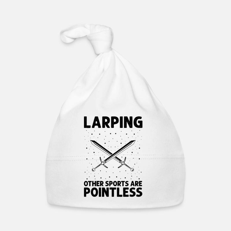 Role Playing Quote for Larper and Larp Organic Baby Cap