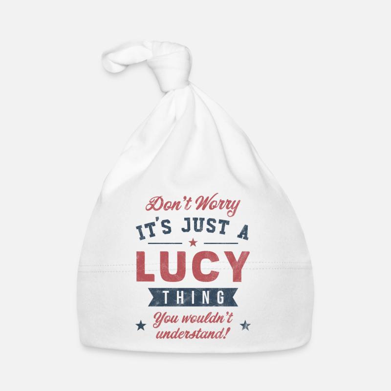 Its a Lucy thing Organic Baby Cap