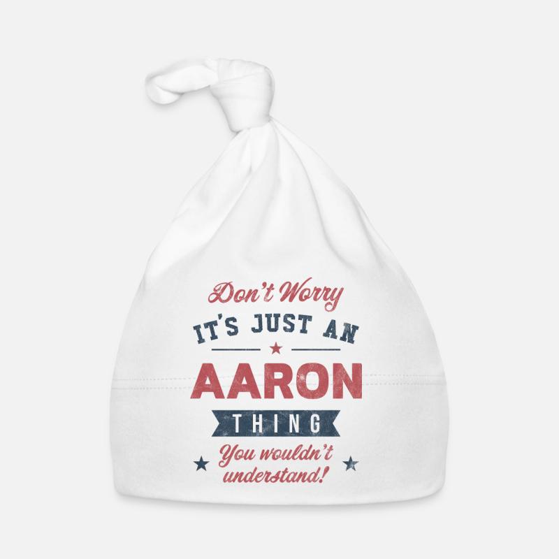Its a Aaron thing Organic Baby Cap