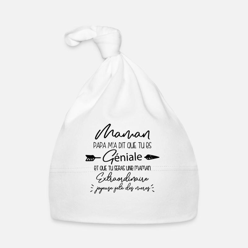 Maman Géniale Bonnet bio Bébé