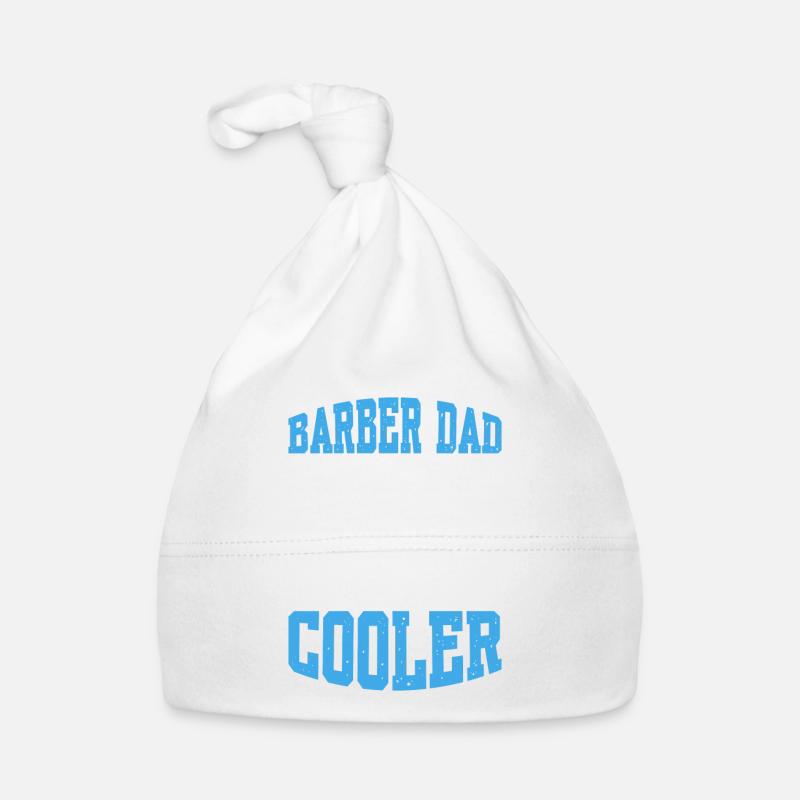 Papa coiffeur comme un père ordinaire mais plus cool Bonnet bio Bébé