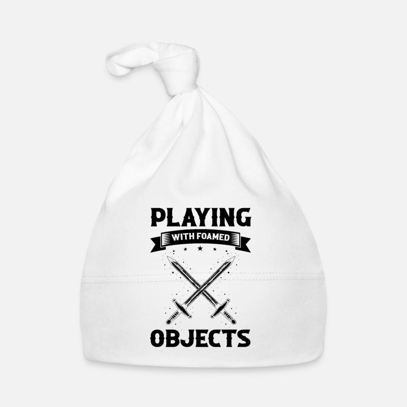 Role Playing Quote for Larper and Larp Organic Baby Cap