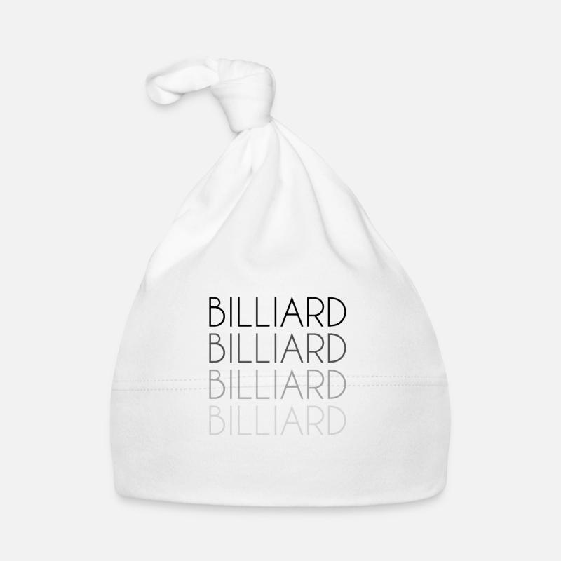 Lettrage de billard Bonnet bio Bébé