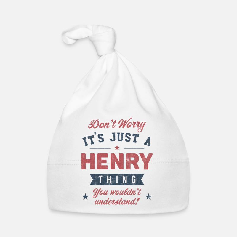 Es ist eine Henry-Sache Baby Bio-Mütze
