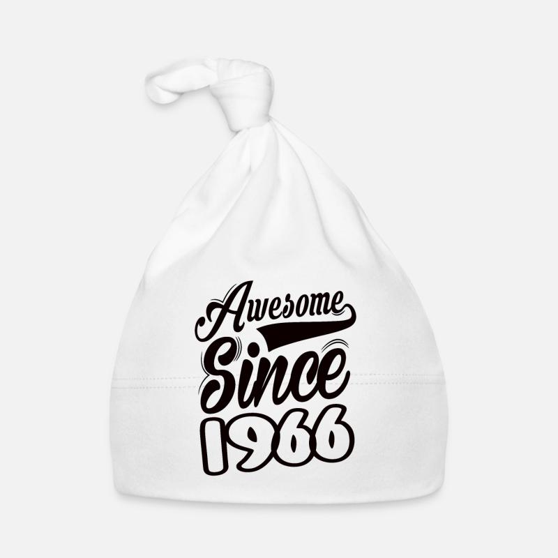 Awesome Since 1966 Organic Baby Cap