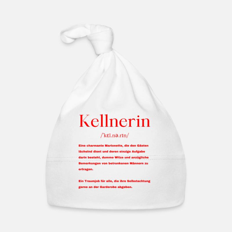 Kellnerin Definition Baby Bio-Mütze