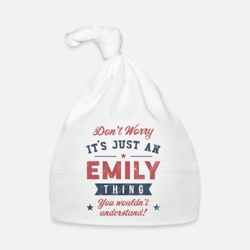 Its an Emily thing Organic Baby Cap