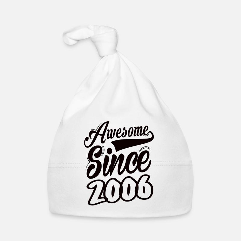 Awesome Since 2006 Organic Baby Cap