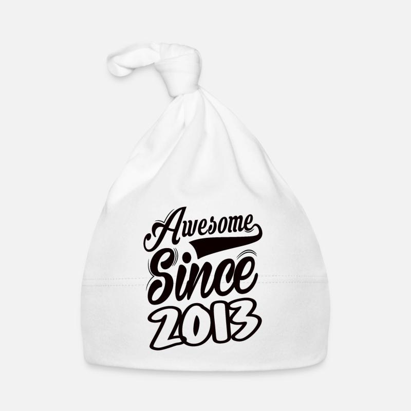 Awesome Since 2013 Organic Baby Cap