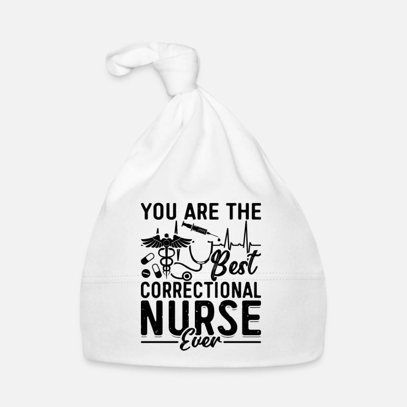 You Are The Best Thin Silver Correctional Nurses Baby Bio-Mütze
